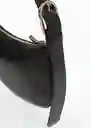 Bolso M Ivory Negro Talla 99 Mujer Mango