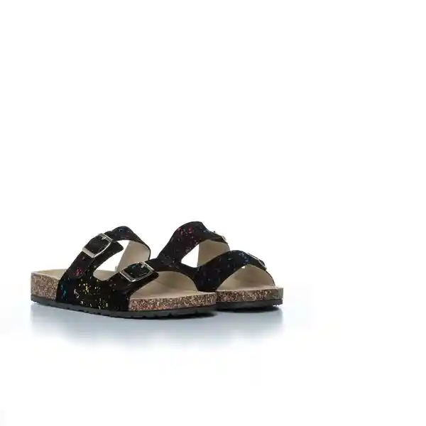 Sandalias Para Niña Negro 36 BIRKJUNA People