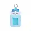 Portadocumentos Hachiware Chiikawa Plush Elf Azul Claro Miniso