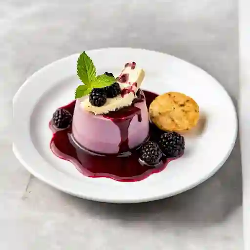 Postre de Mora con Queso