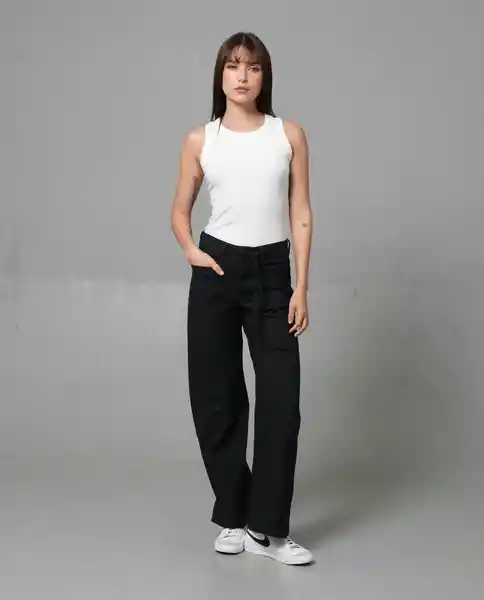 Pantalón Mujer Negro Talla 10 263G008NEG194007 Rifle