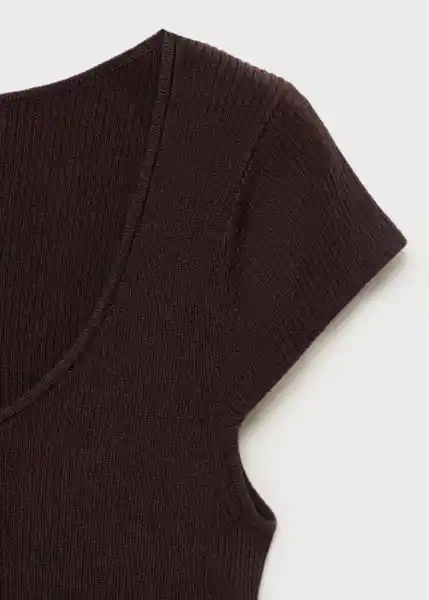 Jersey Kiko Chocolate Talla M Mujer Mango