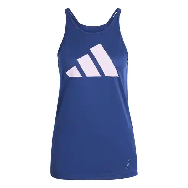 Adidas Camiseta Run It Tank Para Mujer Azul Talla L