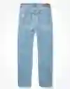 Jean 90s Gris Talla 2 Long Mujer American Eagle