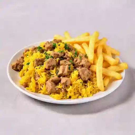 Arroz de cerdo para 12 personas