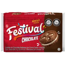 Festival Galleta Rellena Mega Chocolate