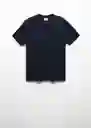 Camiseta Chelsea Navy Talla XXL Hombre Mango