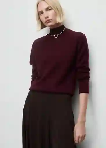 Saco Jersey Seedsun Granate Talla S Mujer Mango