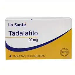 La Santé Tadalafilo (20 mg) 4 Tabletas