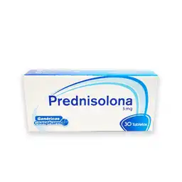 Coaspharma Prednisolona (5 mg) 30 Tabletas