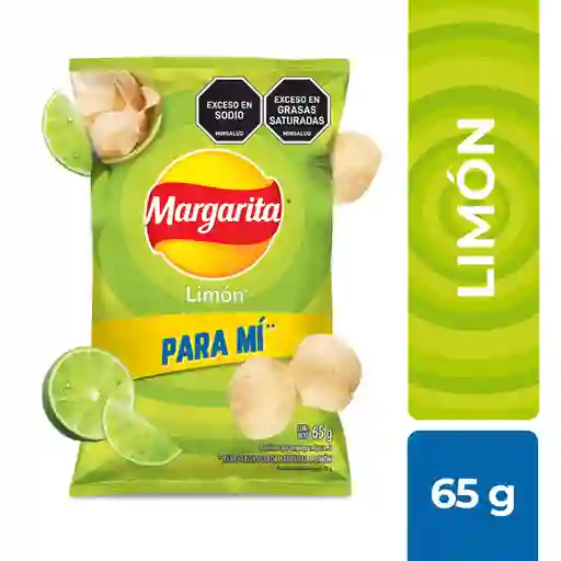 Margarita Snack Papas Limon 65 g