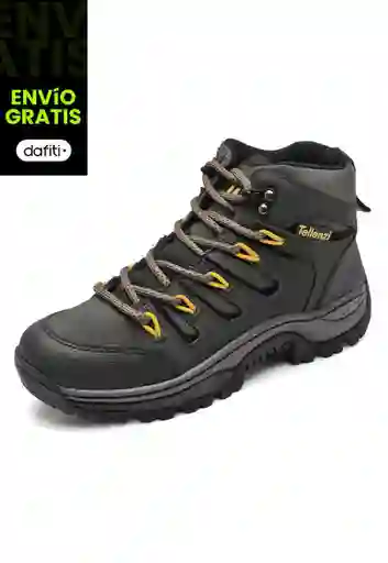Botas Outdoor Hombre Verde Talla 43 7-076 Tellenzi