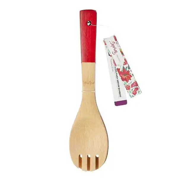 Krea Set Utensilio Para Servir Bamboo Spring