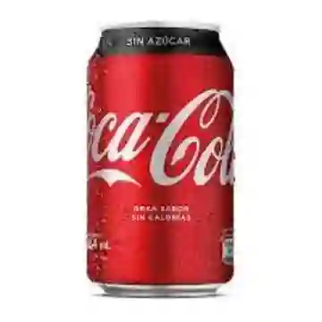 Coca Cola Lata Sin Azucar 330 ml