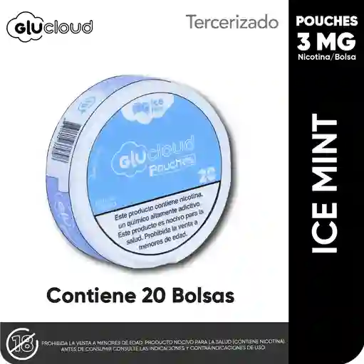 Glucloud Pouches Ice Mint 3 mg