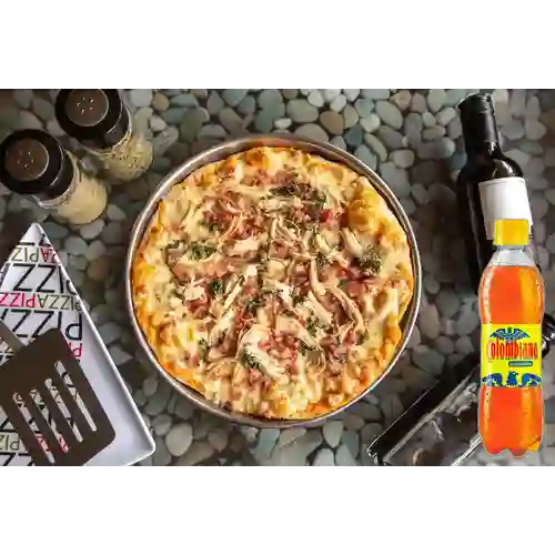 Combo pizzeta ortalana + pepsi 350 ml