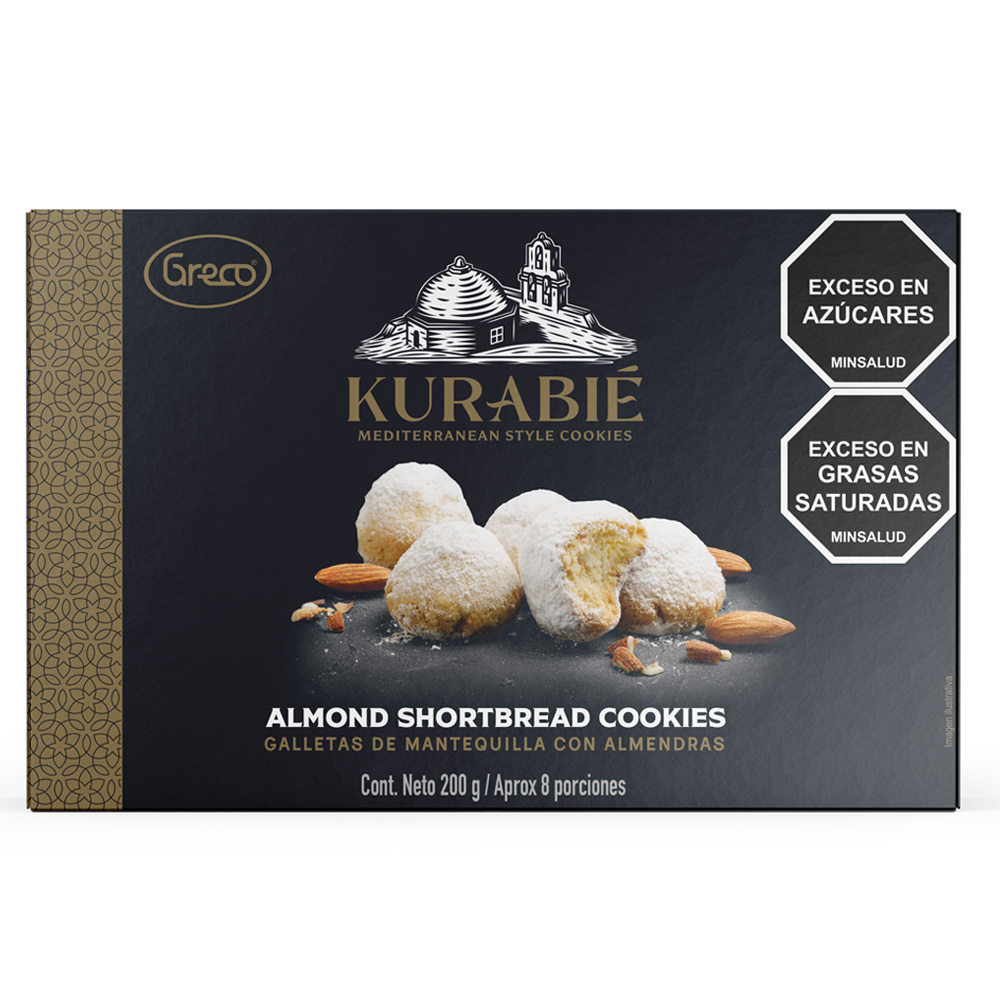 Greco Galletas Kurabié con Almendras 200 g