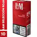 L&M Selección Roja x 10 Cigarrillos