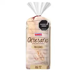 Bimbo Pan Artesano Tajado 500 g