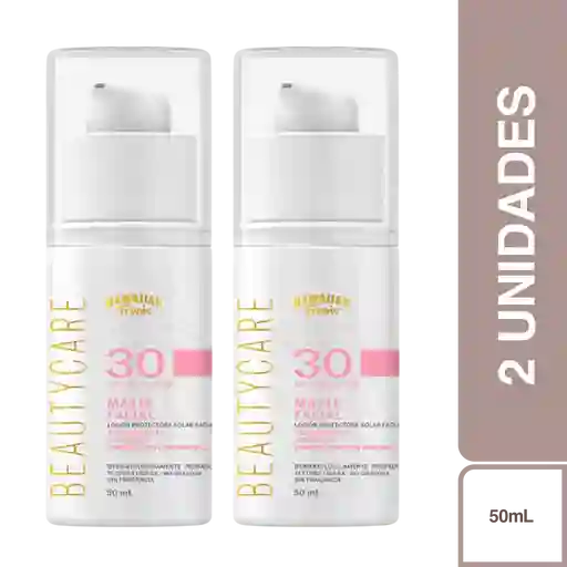 2 x Protector Solar Facial Mate Beauty Care