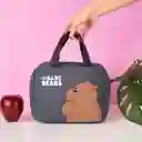 Lonchera Grizzly Serie Serie we Bare Bears Negro Miniso