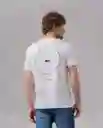 Camiseta Comfort Hombre Blanco 0 Claro Talla XXL 71846 Rifle