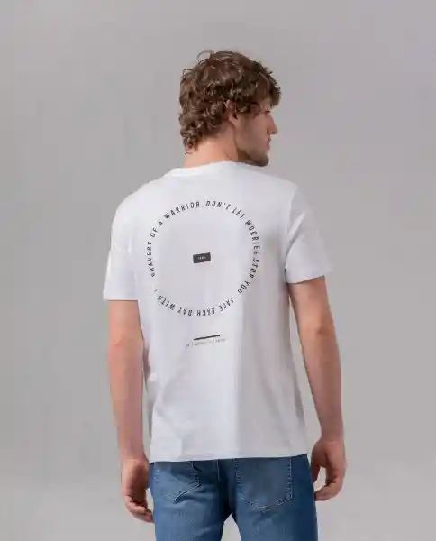 Camiseta Comfort Hombre Blanco 0 Claro Talla XXL 71846 Rifle