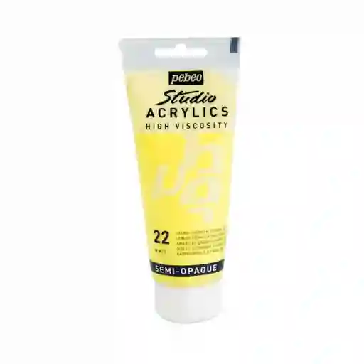 Pébéo Pintura Acrylic Studio Amarillo Cadmio Limón 100 mL