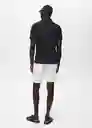 Camiseta Polo Ezequi Azul Noche Talla S Hombre Mango