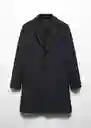 Abrigo Dalan Gris Talla L Hombre Mango
