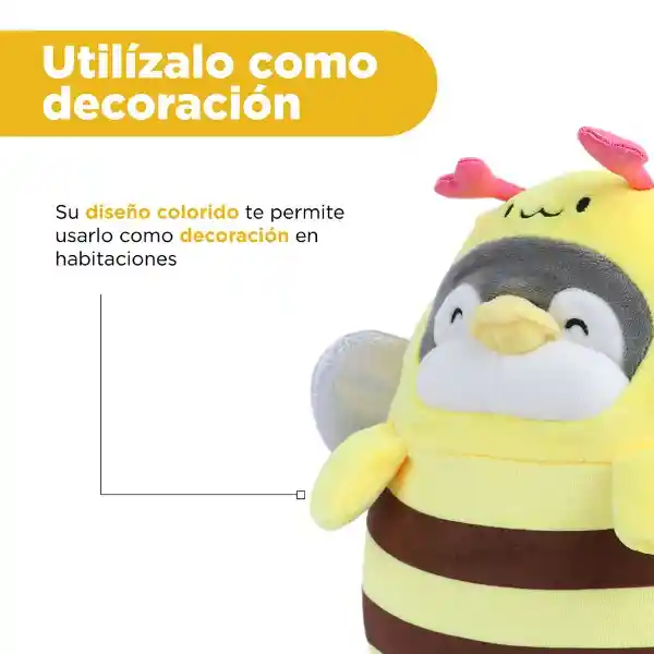 Peluche 8In Pen Pen Disfraz de Abeja Mini Family Miniso