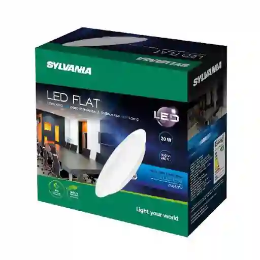 Sylvania Luz Amarilla Led Flat 20W P23165-36