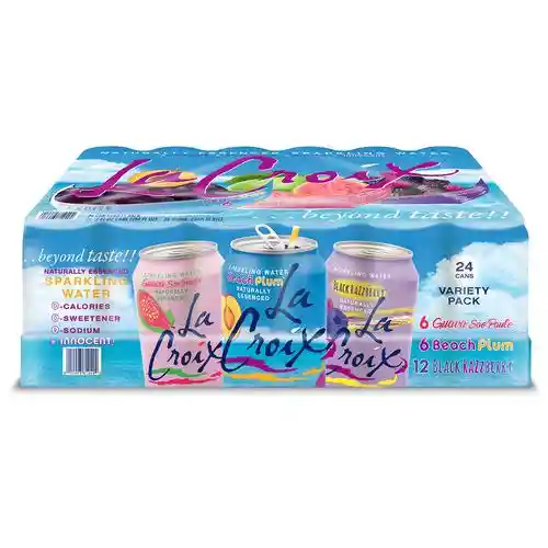 La Croix Pack Agua Con Gas Variado