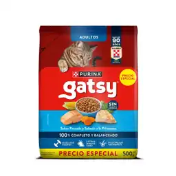 Gatsy Alimento Para Gatos Pesca y Salmón