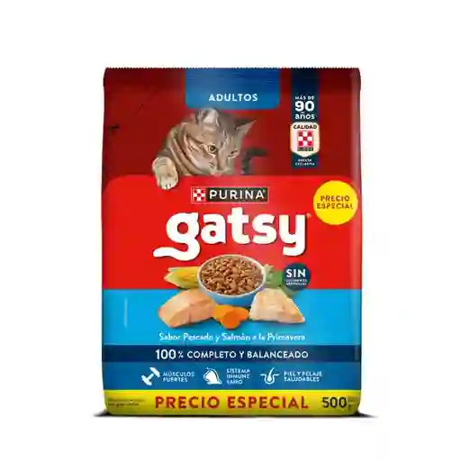 Gatsy Alimento Para Gatos Pesca y Salmón