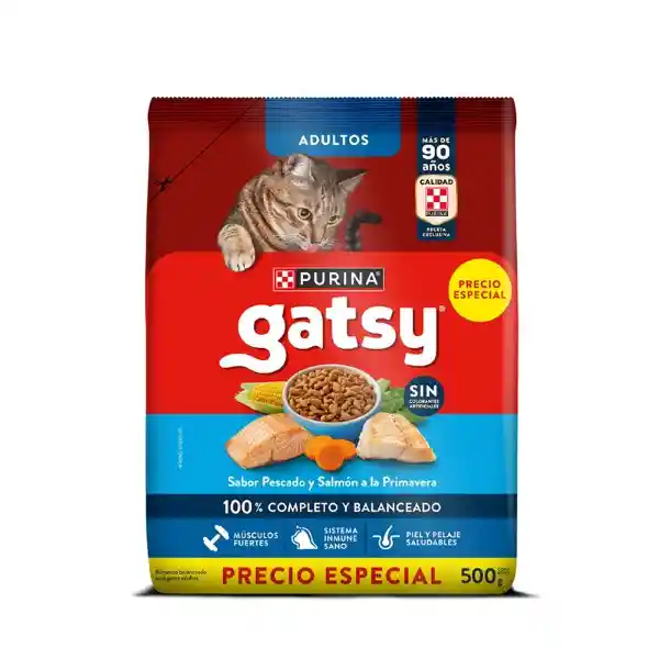 Gatsy Alimento Para Gatos Pesca y Salmón