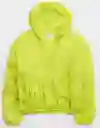 Chaqueta Aerie Verde Talla MEDIUM 1599874 American Eagle