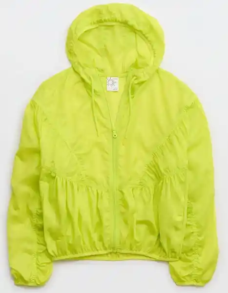 Chaqueta Aerie Verde Talla MEDIUM 1599874 American Eagle