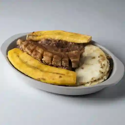 Calentado con Chicharrón