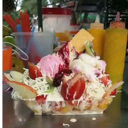 Ensalada de frutas familiar