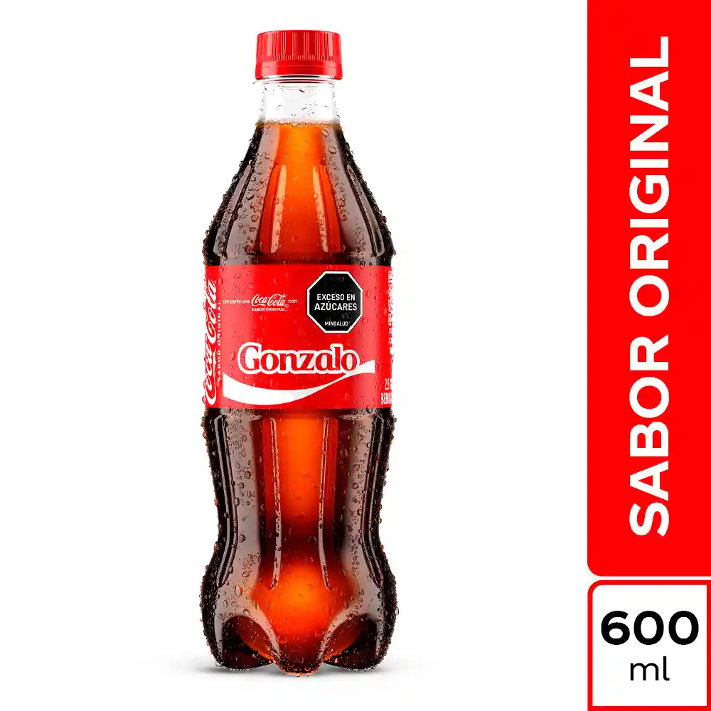 Coca-Cola Gaseosa Sabor Original 600 mL