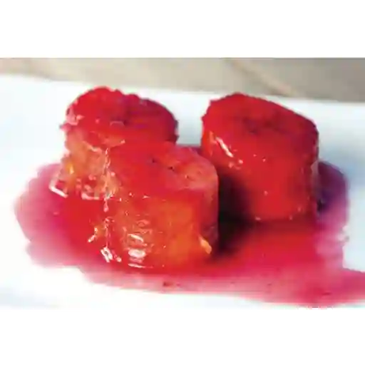 Plátano en tentación