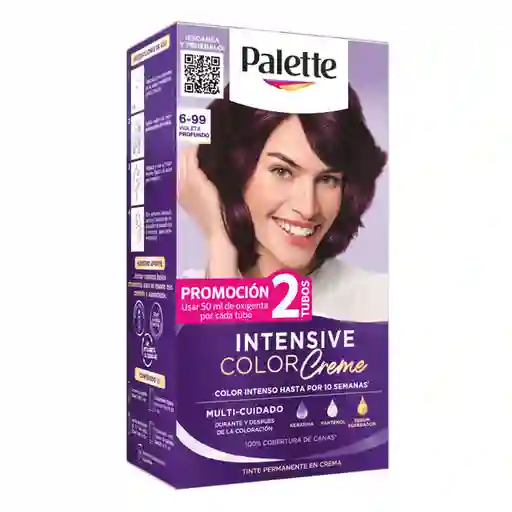 Tinte Palette Color Creme 6-99 Violeta Profundo