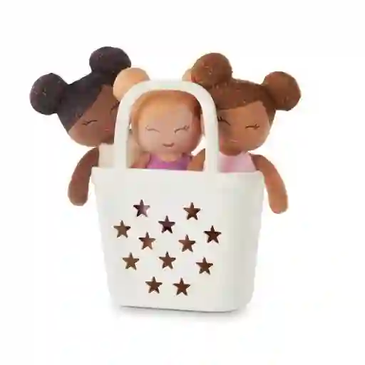 Lullababy Juego de Muñecas en Canasta