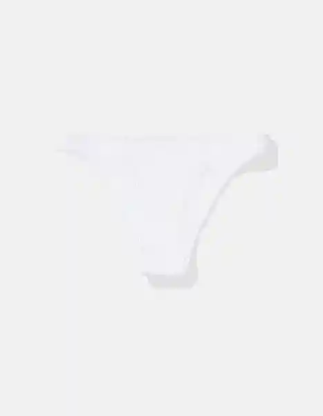 Panti Vestido de Baño Aerie Blanco Talla Medium American Eagle