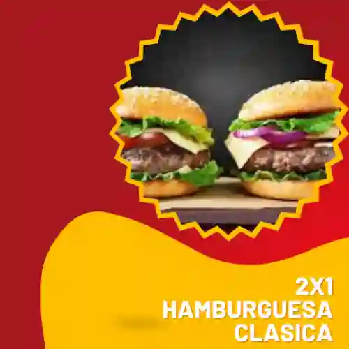 Duo hamburguesa clasica