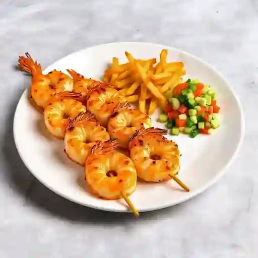 Brochetas De Camaron