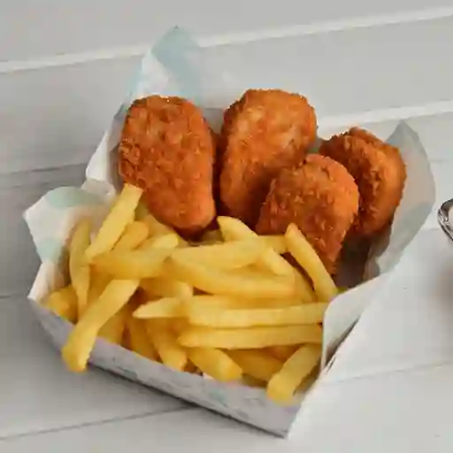 Nuggets + papas