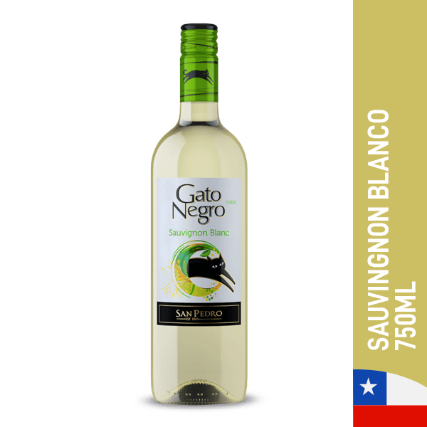 Gato Negro Vino Blanco Sauvignon Blanc 750 ml