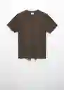 Camiseta Strech Dark Caza Talla XL Hombre Mango